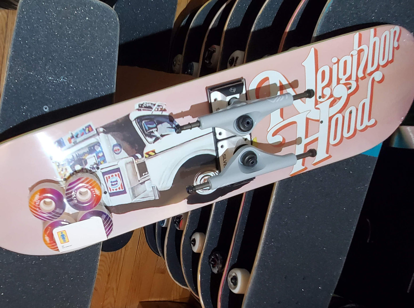 Neighborhood - "Ice Cream Truck" - Custom Complete Skateboard - 8.25"