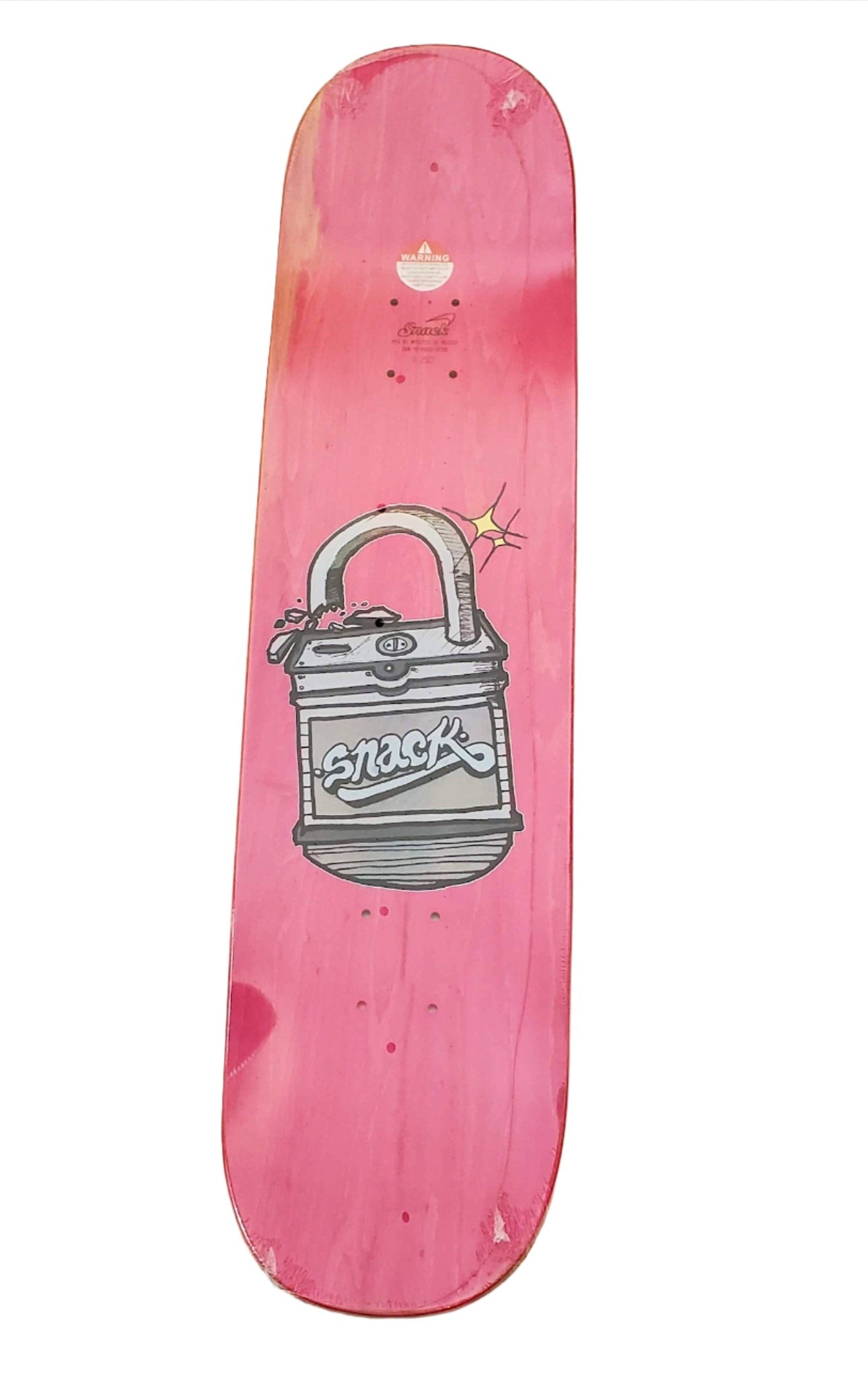 SNACK - "Team Gkode Chain" - Skateboard Deck - 8.25"