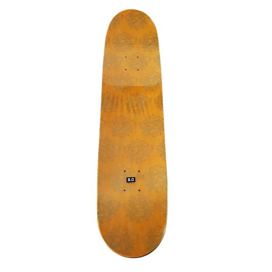 Temple - "Red Mask" - Skateboard Deck - 8.0"