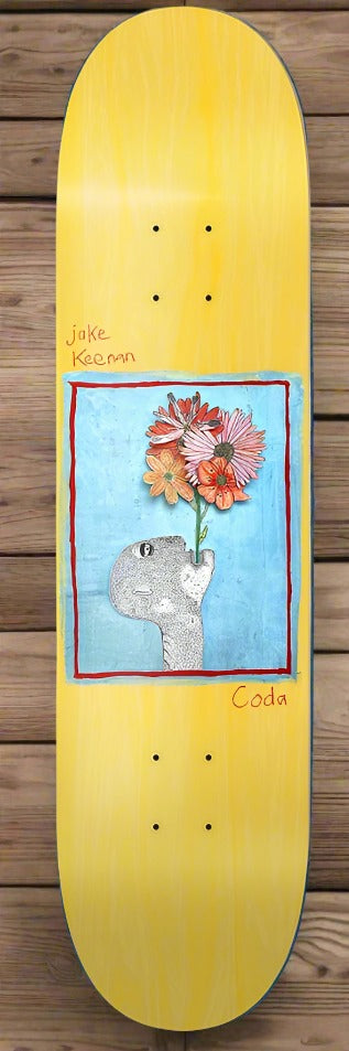Coda - Jake Keenan "Flower" - Skateboard Deck - 8.375"