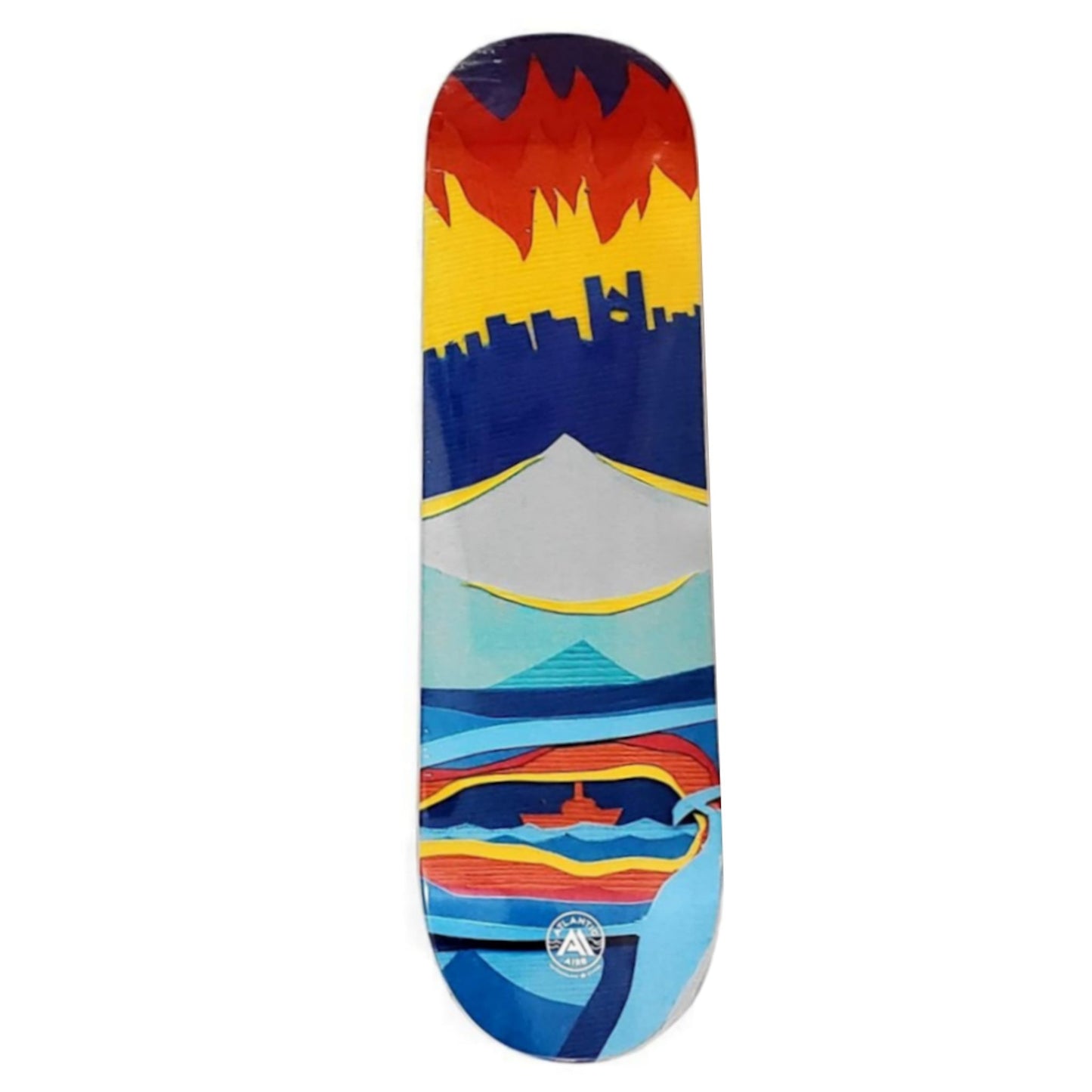 Atlantic Aire - "Great Fire" - Skateboard Deck - 8.25"