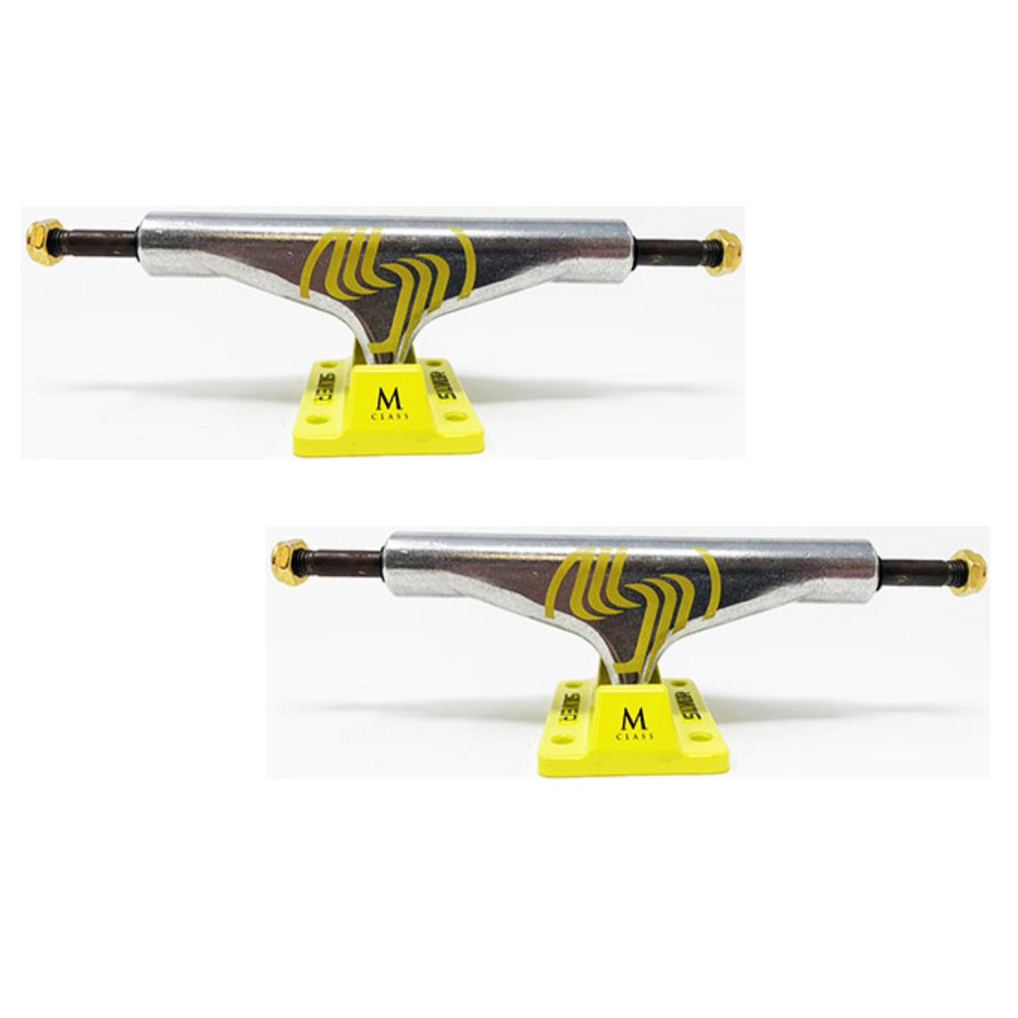SILVER M-CLass Skateboard Trucks (Set of 2)
