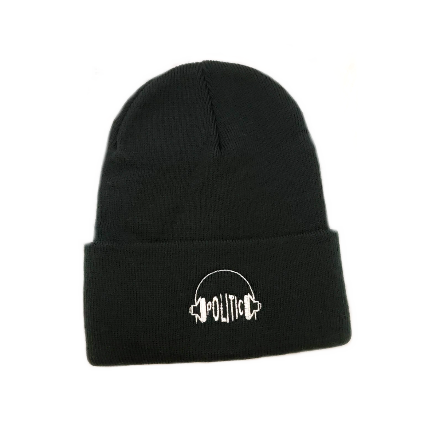 POLITIC - Mid-Weight Headphones Graphic Logo - Toque/Beanie/Hat