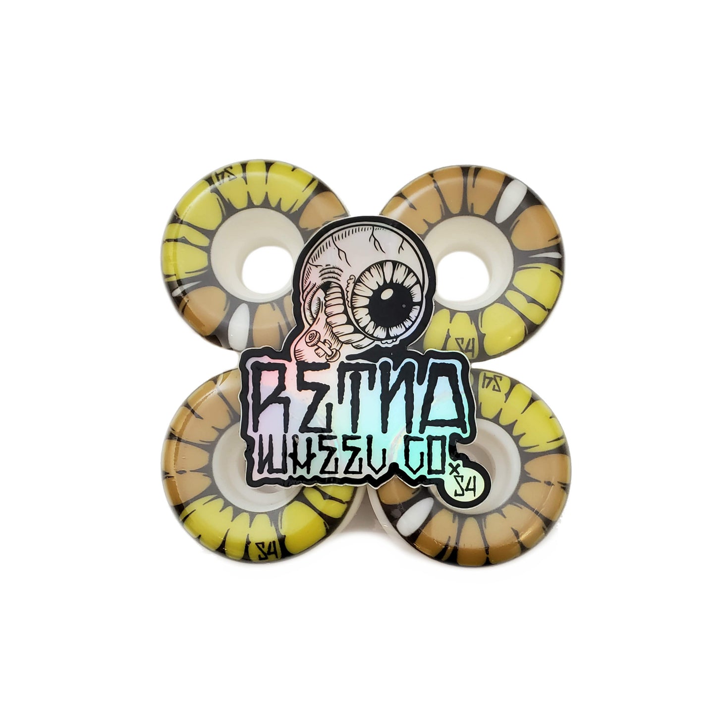 RETNA Wheel Co. Yellow's - Skateboard Wheels - 54mm 101a