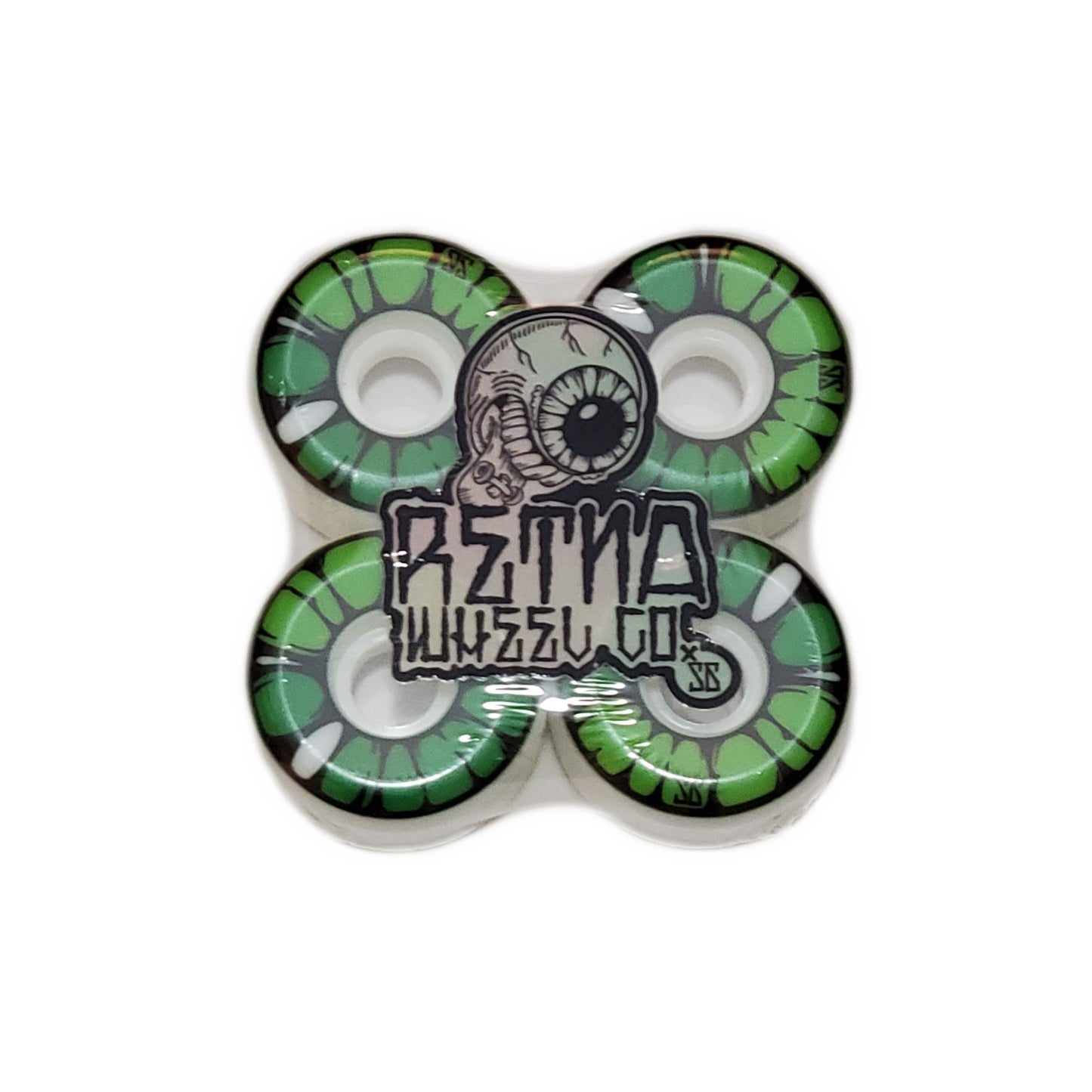 RETNA Wheel Co. Green - Skateboard Wheels - 56mm 101a