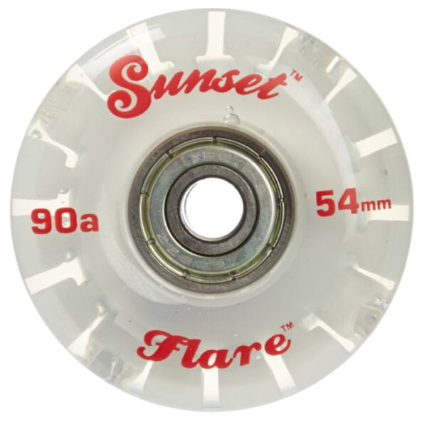Sunset Wheel Co. LED Light-up Skateboard Wheels - 54mm