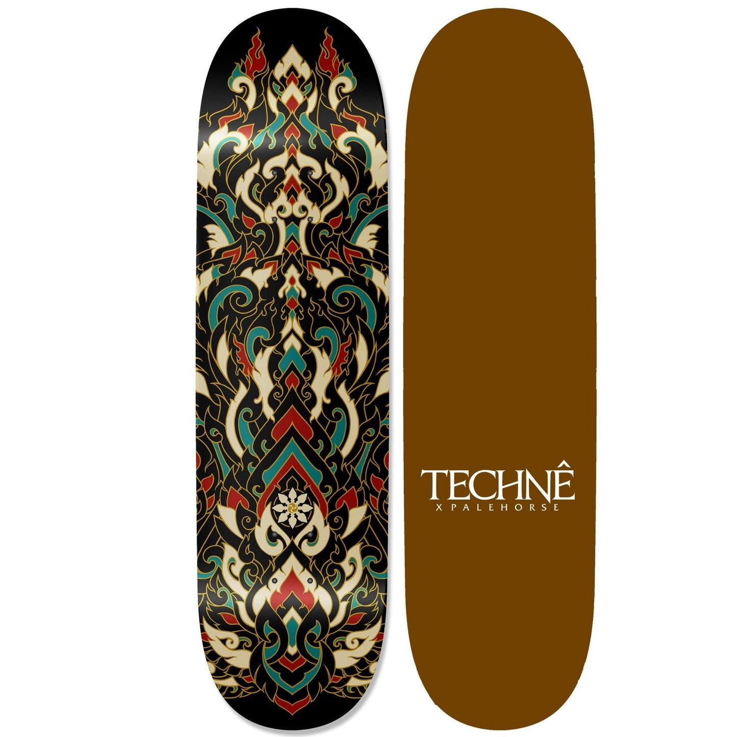 Technê - "Inner Fire" - Skateboard Deck - 8.75"