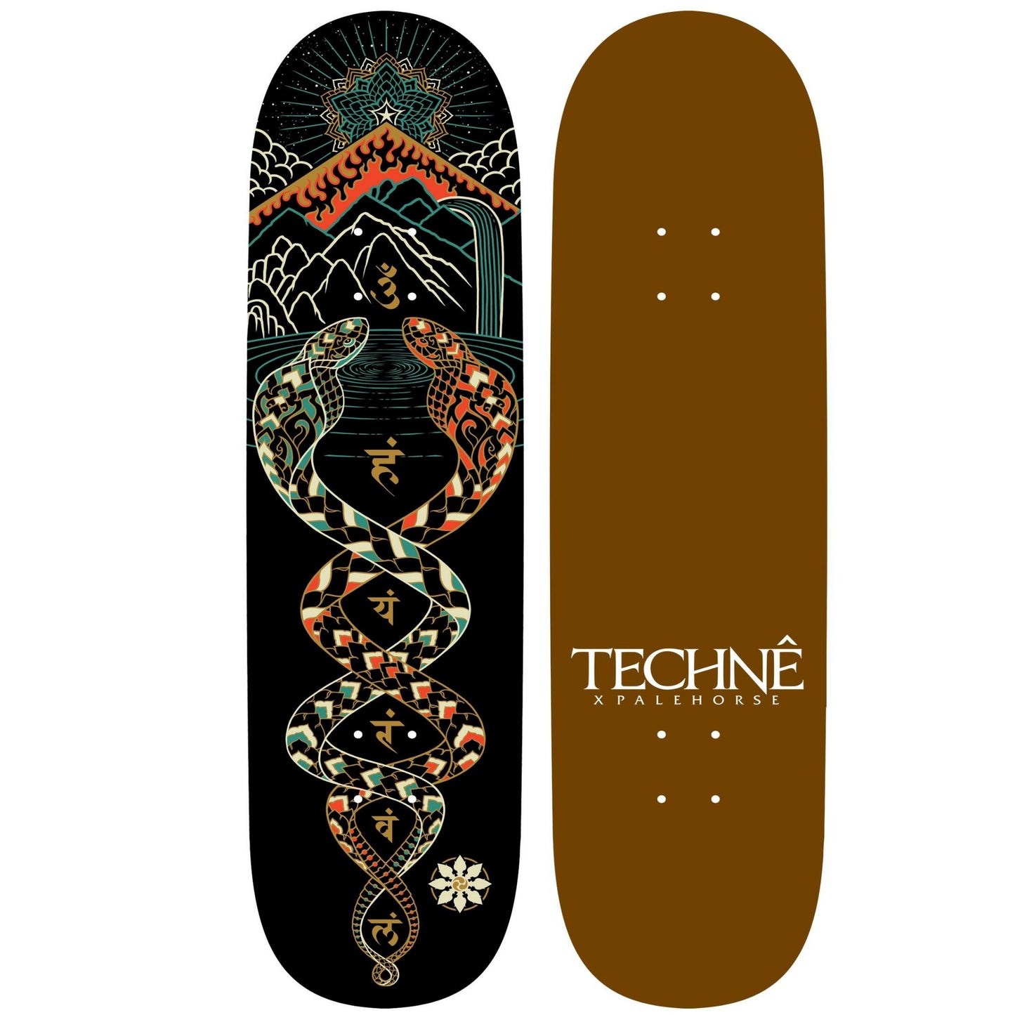 Technê - "Kundalini" - Skateboard Deck - 8.38"