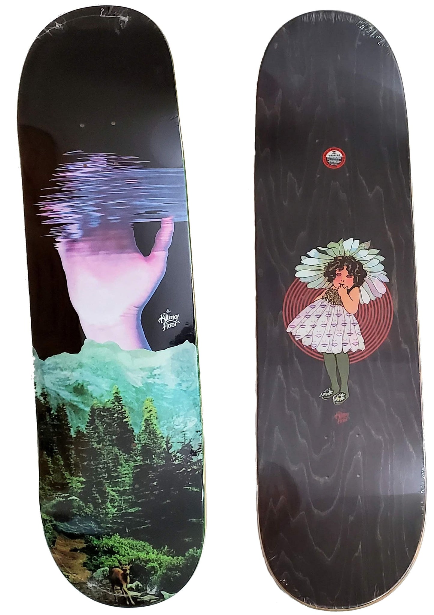 The Killing Floor - "Into the Void" - Skateboard Deck - 8.62" - display