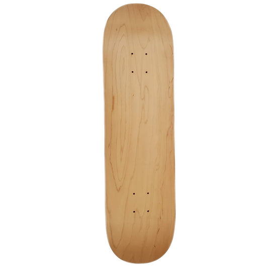 Blank Skateboard Deck - Natural Stain - 7.75"