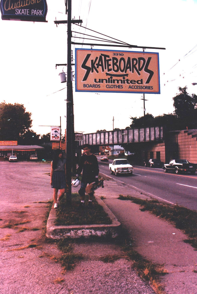 1991 - Skatepark Tour. Audubon Park / Skateboards Unlimited, Louisville KY