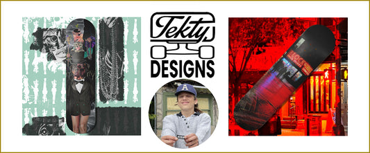 TEKTY - A Skateboard Artist Interview