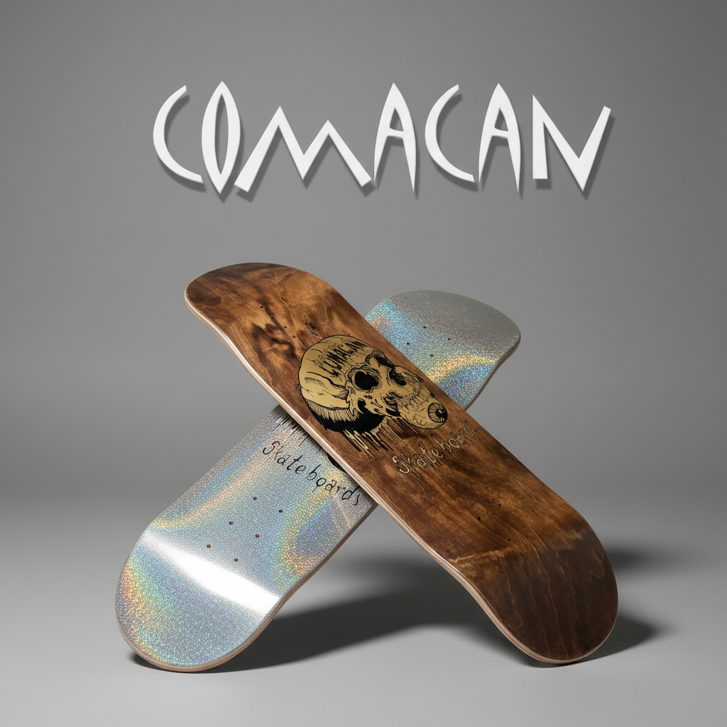 Comacan skateboards at artondeck.com