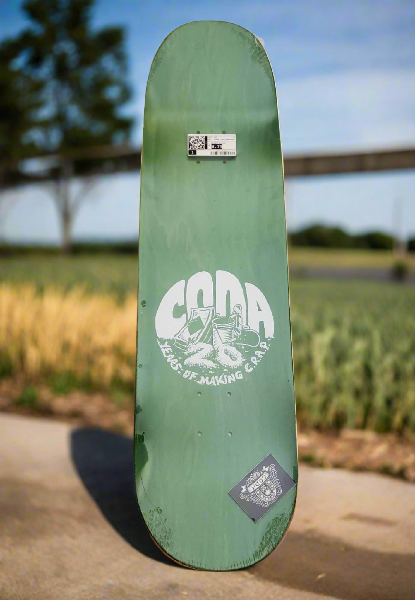 Coda - "Desert Farmer" - Skateboard Deck - 8.75"