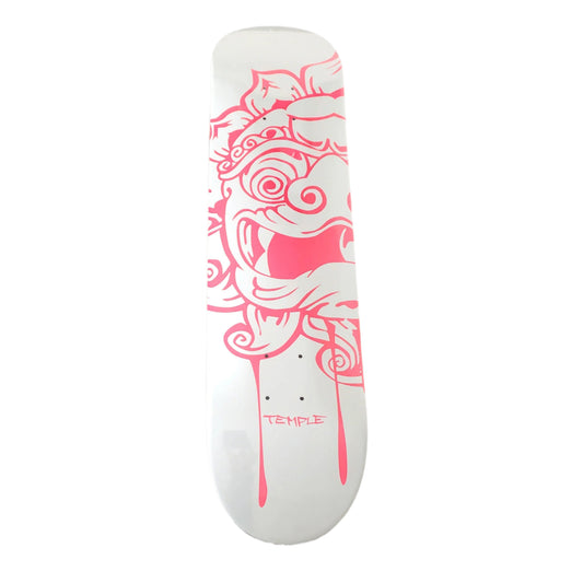 Temple - "Pink Dragon" - Skateboard Deck - 7.75" (Wall Decor)