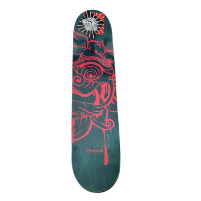 Temple - "Pink Dragon" - Skateboard Deck - 7.75" Scuff (Wall Decor)