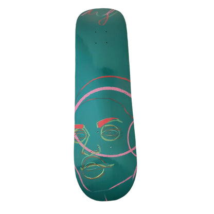 Oasis Skateboard Factory x Magic Forte "Aqua" - Artist-Made Skateboard Deck