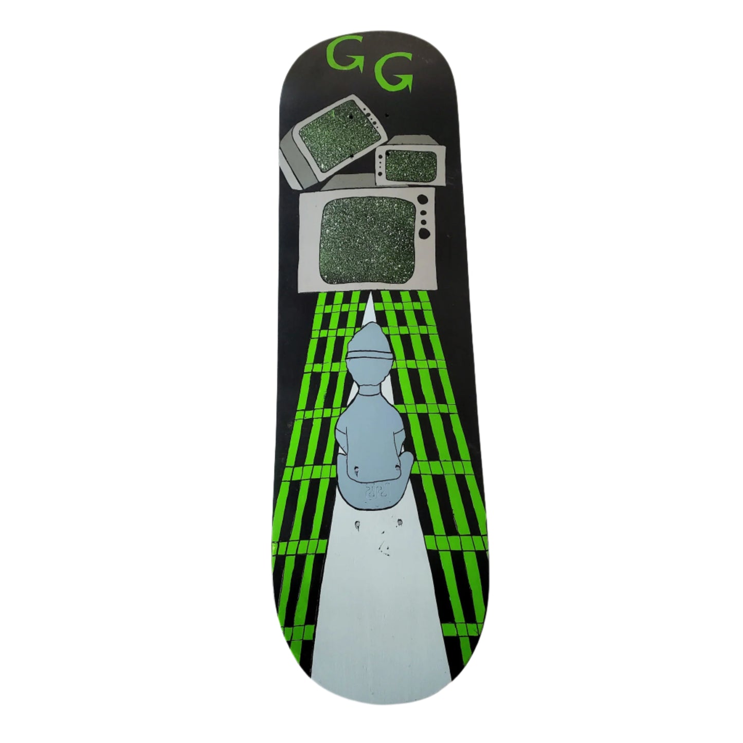 Oasis Skateboard Factory x Gutter Grime - Artist-Made Skateboard Deck