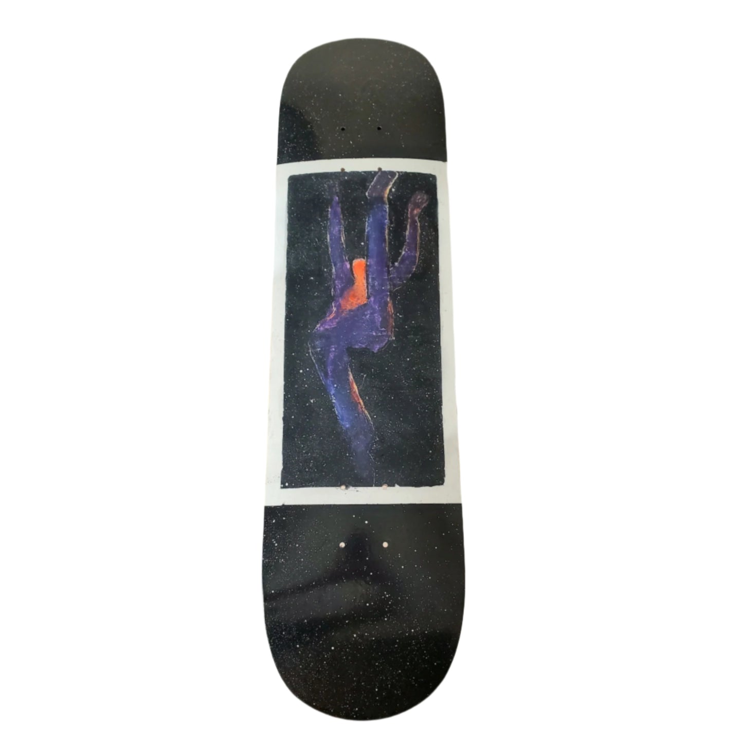 Contrapposto Magnetics "Spaced Out" - Artist-Made Skateboard Deck