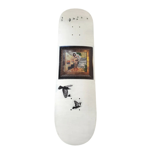 Contrapposto Magnetics "Self Immolation" - Artist-Made Skateboard Deck