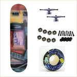 Art on Deck (AOD) - "Dwelling" Complete Skateboard - SUMMER 2023 SPECIAL