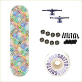 Art on Deck (AOD) - "Mandala" Complete Skateboard - SUMMER 2023 SPECIAL