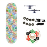 Art on Deck (AOD) - "Mandala" Complete Skateboard - SUMMER 2023 SPECIAL