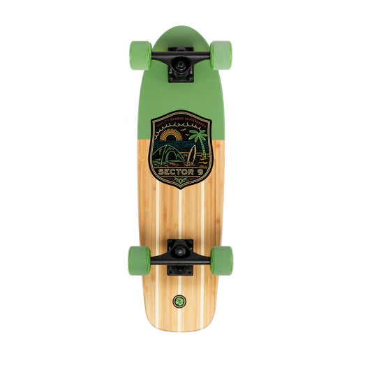 Sector 9 - "Bambino Bivy" Mini Cruiser Complete Bamboo Skateboard