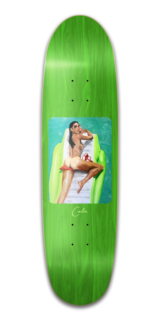 Coda - "Teddie" - Skateboard Deck - 8.7"