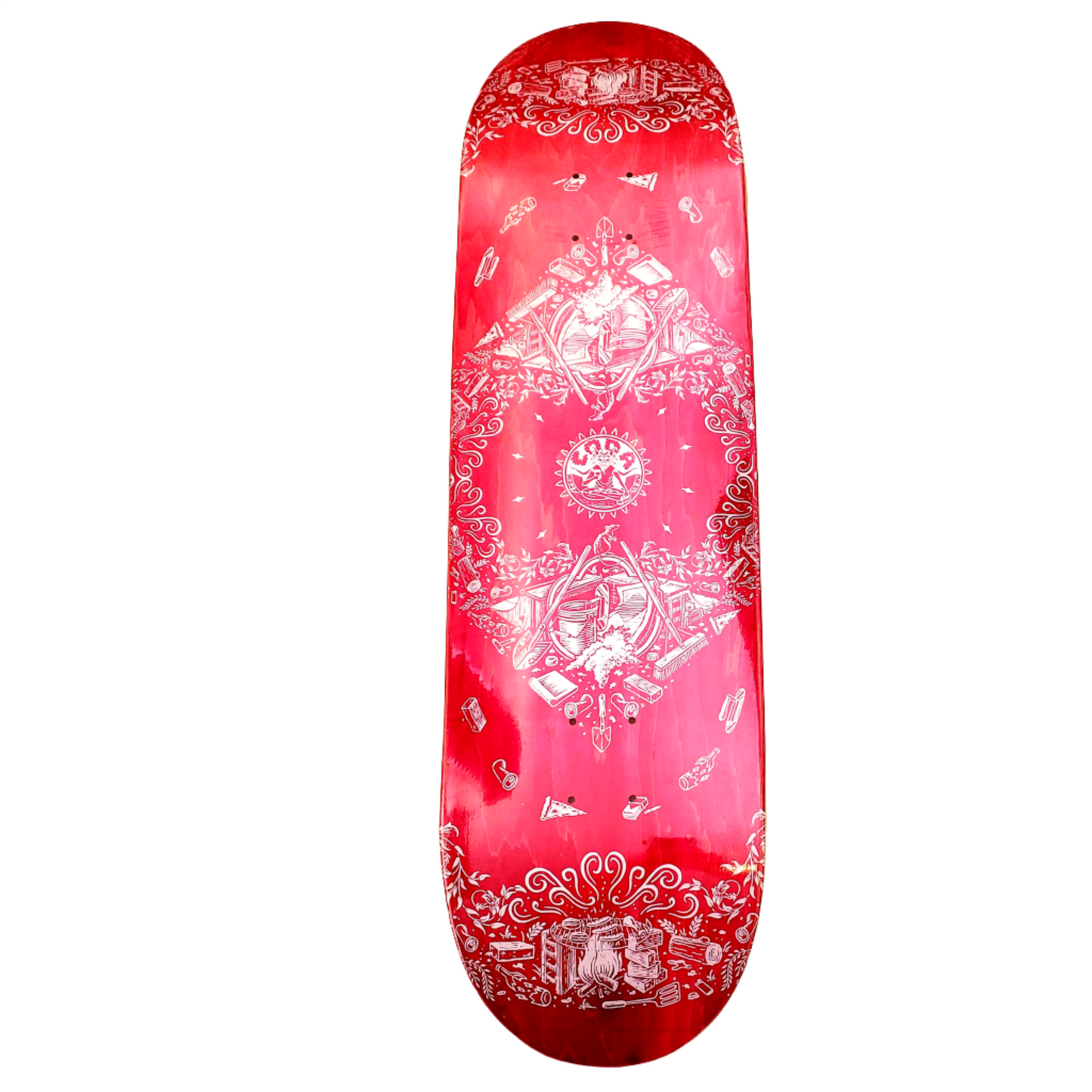 Coda - "DIY Bandana Board" - Skateboard Deck (Egg Shaped) - 9.0"