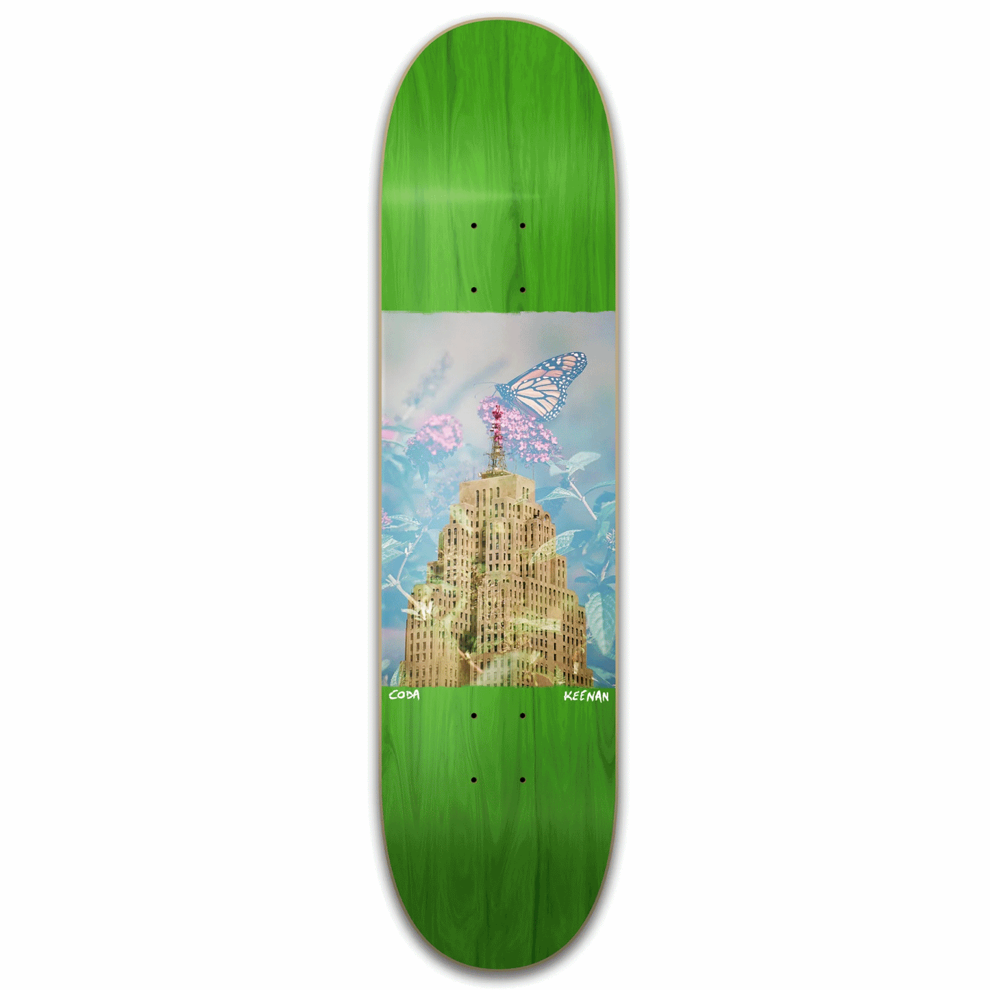 Skateboard Coda Jake Keenan Art on Deck