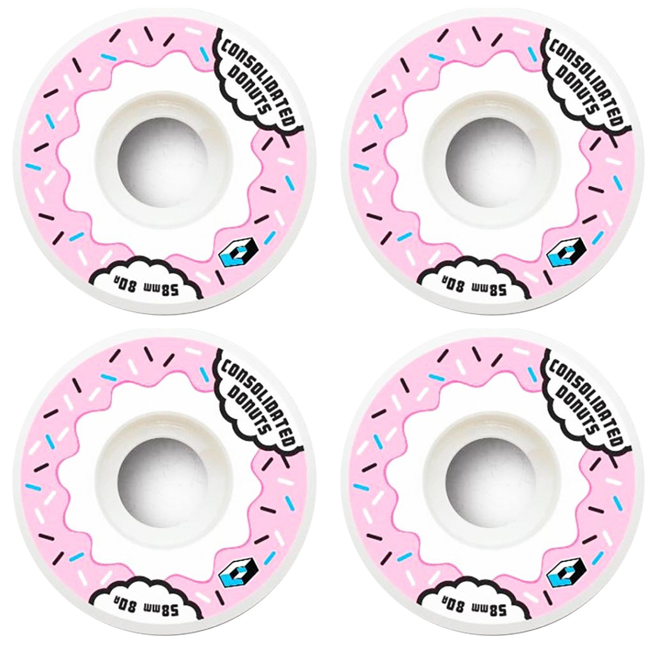 CONSOLIDATED - Donuts - 58mm 80a