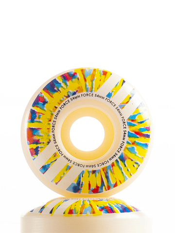 Force - Tie Dye Skateboard Wheels - 54mm
