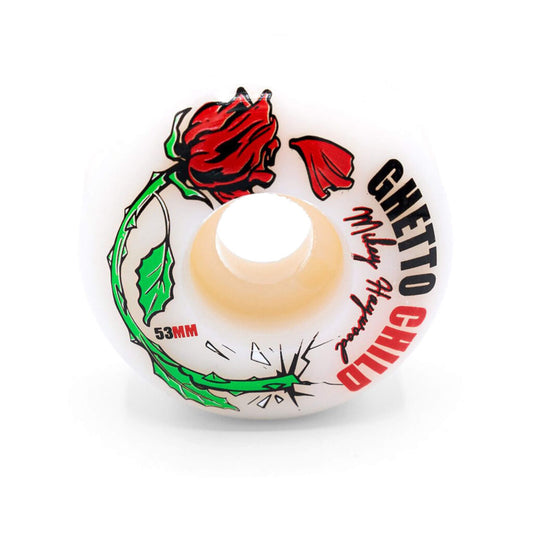 Ghetto Child - Haywood Concrete Rose Skateboard Wheels - 53mm