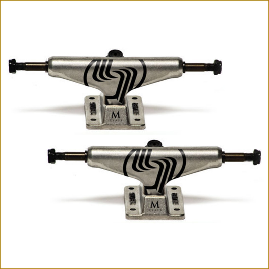 SILVER M-CLass Skateboard Trucks (Set of 2)