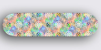 Art on Deck (AOD) x Sandy Richter - "Mandala" - Skateboard Deck - 8.0"