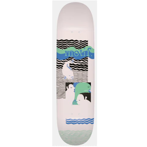 The Motif Brand - "Fish Face" - Skateboard Deck - 8.375"