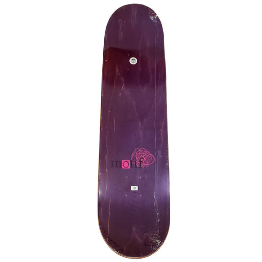 The Motif Brand - "Roses Pink" - Skateboard Deck - 8.375" - Scuff