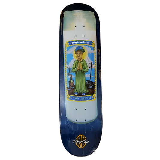 Neighborhood - "St. Julio De La Cruz" - Skateboard Deck (PS Stix) - 8.125"