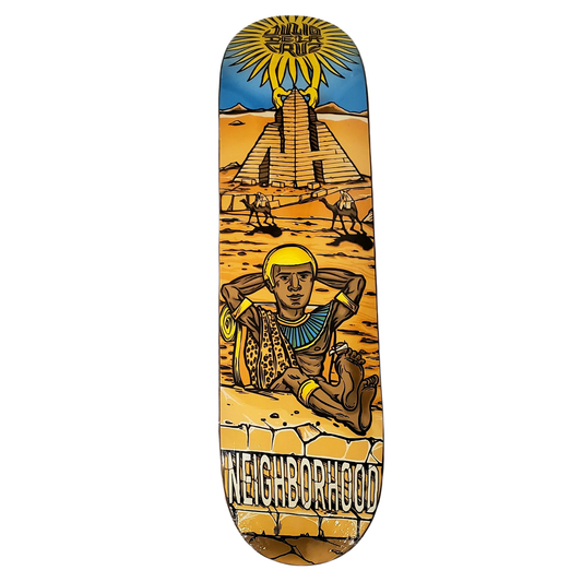 Neighborhood - "Pyramid Tan" - Skateboard Deck (PS Stix) - 8.25"