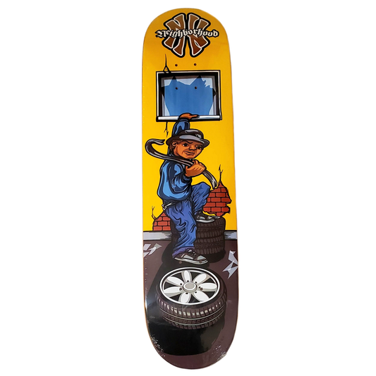 Neighborhood - "Window Smash" - Skateboard Deck (PS Stix) - 7.75"