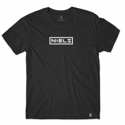 GIRL - "Niels Nine Inch Nails" - Short Sleeve Shirt - Black w/ Logo