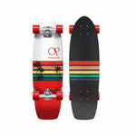 Ocean Pacific - Complete Sunset Cruiser Skateboard - 8.75" x 30"