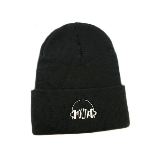 POLITIC - Mid-Weight Headphones Graphic Logo - Toque/Beanie/Hat