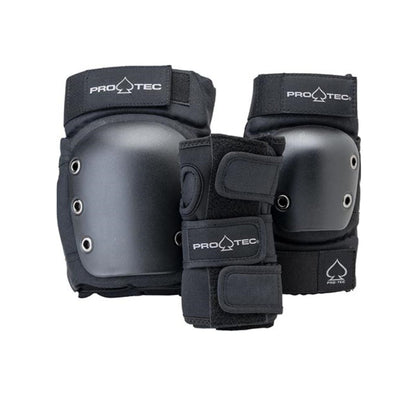 PROTEC - "JR. Street Gear 3-Pack" - Skateboarding Knee, Elbox and Wrist Guards