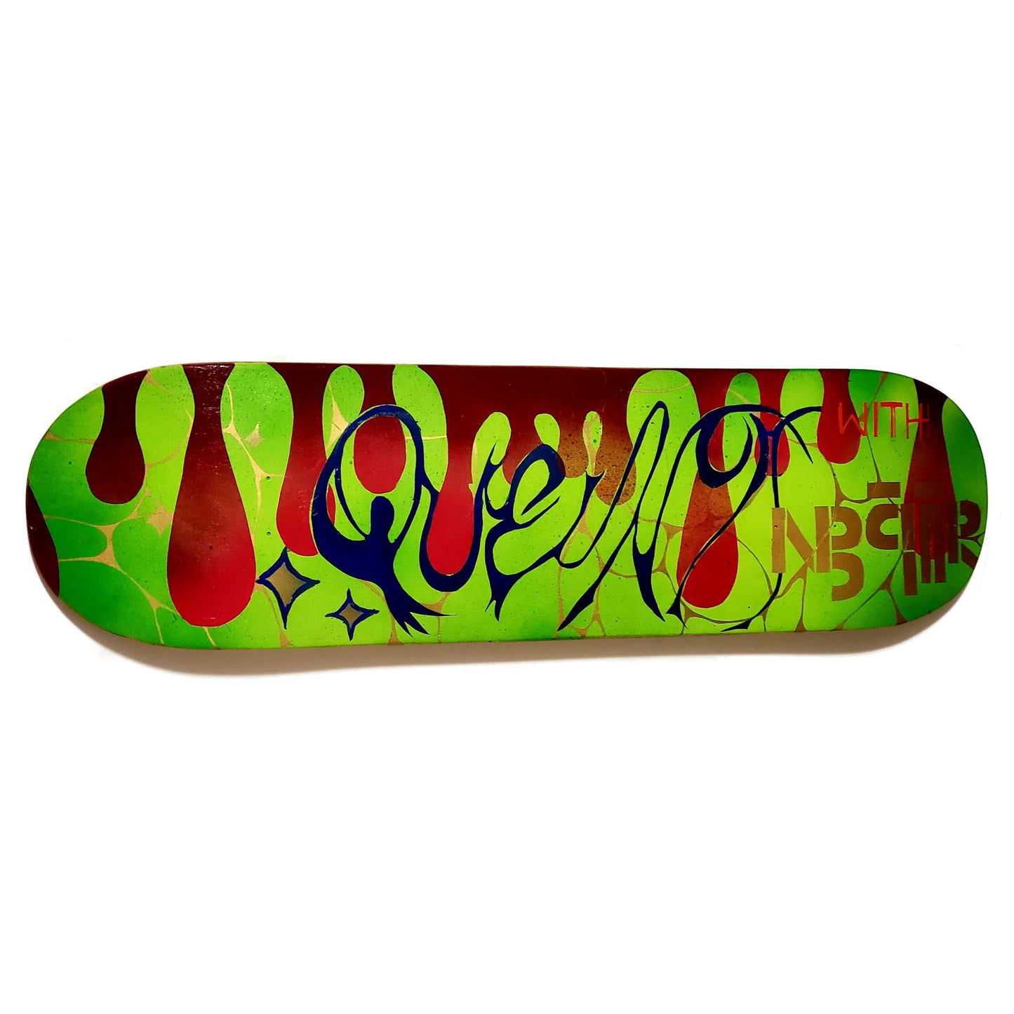 Oasis Skateboard Factory x N3ctar - "Quench" Artist-Made Skateboard Deck