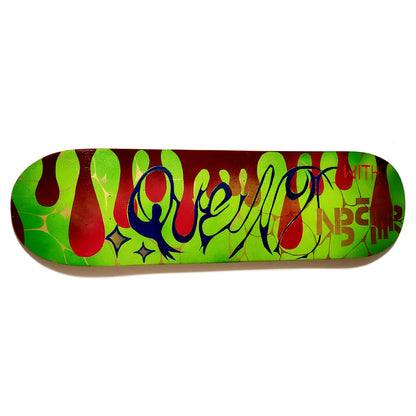 Oasis Skateboard Factory x N3ctar - "Quench" Artist-Made Skateboard Deck