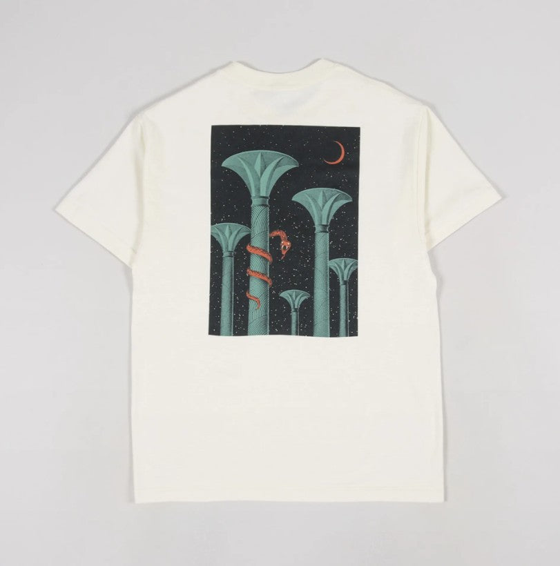 Picture Show - "Serpent" - Short Sleeve Shirt - Cream Medium