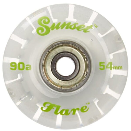 Sunset Wheel Co. LED Light-up Skateboard Wheels - 54mm