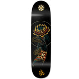 Technê - "Golden Lotus" - Skateboard Deck - 8.25"